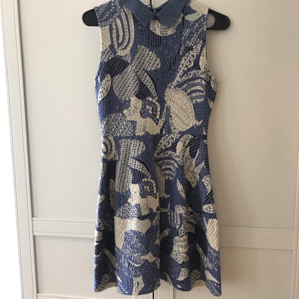 BCBG dress with collar